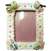 Decorated photo frame