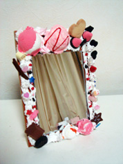 Decorated photo frame
